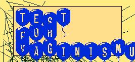 test for vaginismus