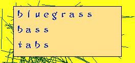 bluegrass bass tabs