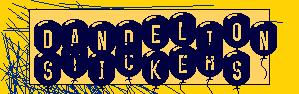 dandelion stickers