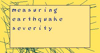 measuring earthquake severity